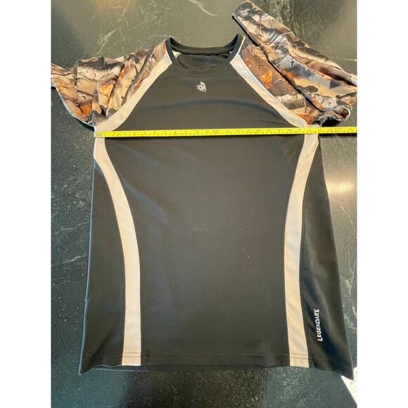 Legendary  Whitetails Camo L/S layering top Large Tall - Picture 10 of 10